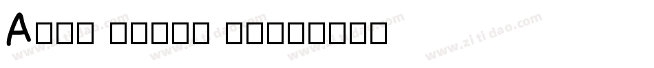Arrr Matey BB字体转换
